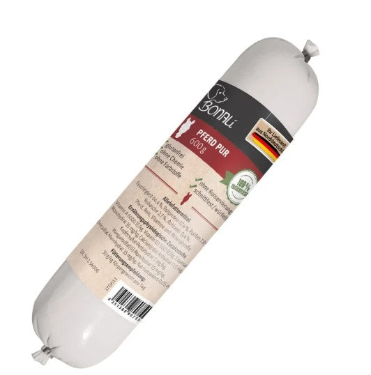 Bonali - Die schnittfeste Mono Protein Premium-Hundewurst mit Pferd pur