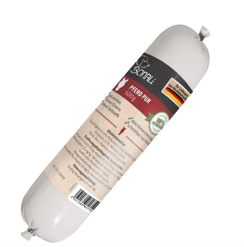 Bonali - Die schnittfeste Mono Protein Premium-Hundewurst mit Pferd pur