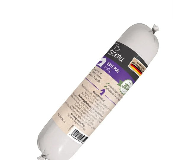 Bonali - Die schnittfeste Mono Protein Premium-Hundewurst Ente