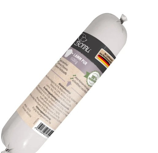 Bonali - Die schnittfeste Mono Protein Premium-Hundewurst mit Lamm