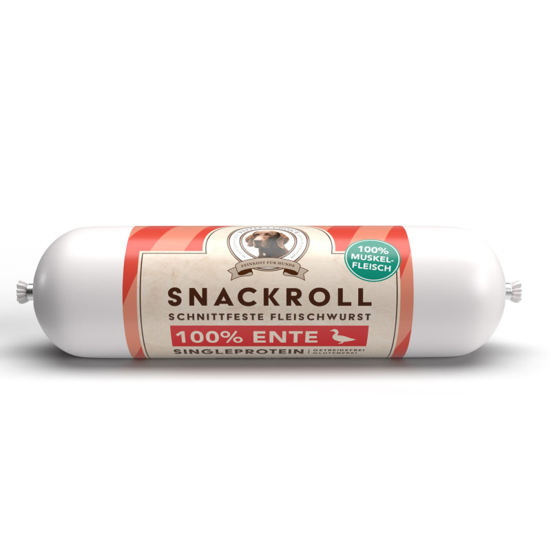 Snackroll schnittfeste Fleischwurst Ente 200 g
