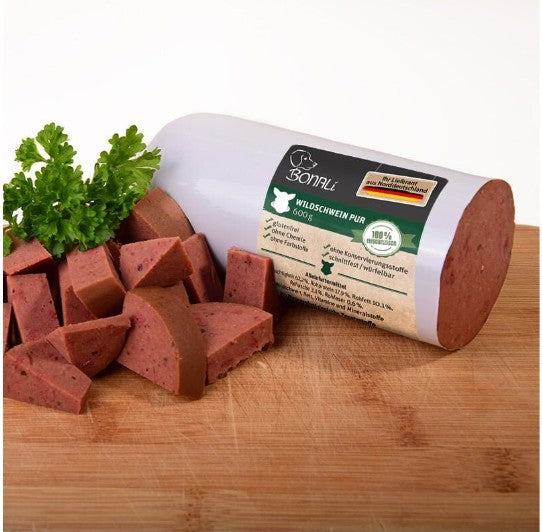 Bonali - Die schnittfeste Mono Protein Premium-Hundewurst Wildschwein